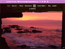 Tablet Screenshot of hotelpalomadelmar.com